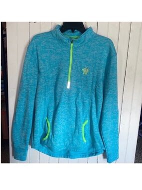 Coconut Creek 1/4 Zip Too Blue Size XL